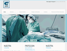 Tablet Screenshot of clinicadeespecialistasgirardot.com